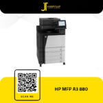 HP اتش بي، طابعة printer ليزر الوان MFP A3 880 ، سرعة الطباعة، جودة ألوان عالية ، الألوان COLOR